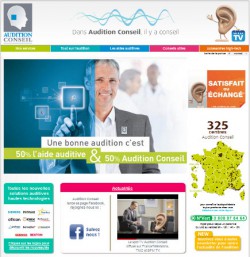 Site internet de votre centre Audition Conseil Nouveau site web de vos audioprothésistes