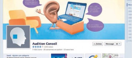 Audition Conseil est sur facebook !