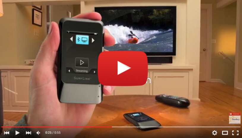 Vidéo sur la technologie auditive SurfLink Mobile Starkey