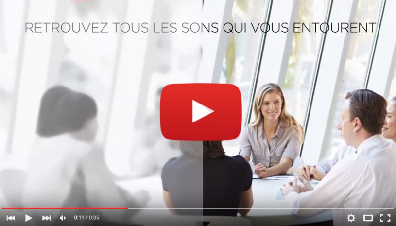 Vidéo sur l'appareil auditif Cros de Widex