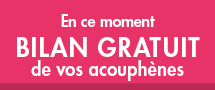 Audition Conseil bilan gratuit de vos acouphènes