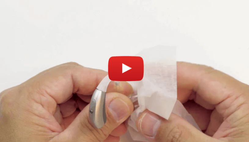 Vidéo Comment nettoyer un appareil à contour ou micro-contour d'oreille