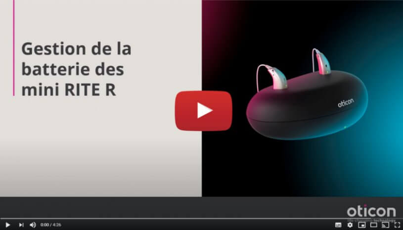 Vidéo "Changement de batterie Li-Ion - Tutoriel vidéo" de la marque OTICON