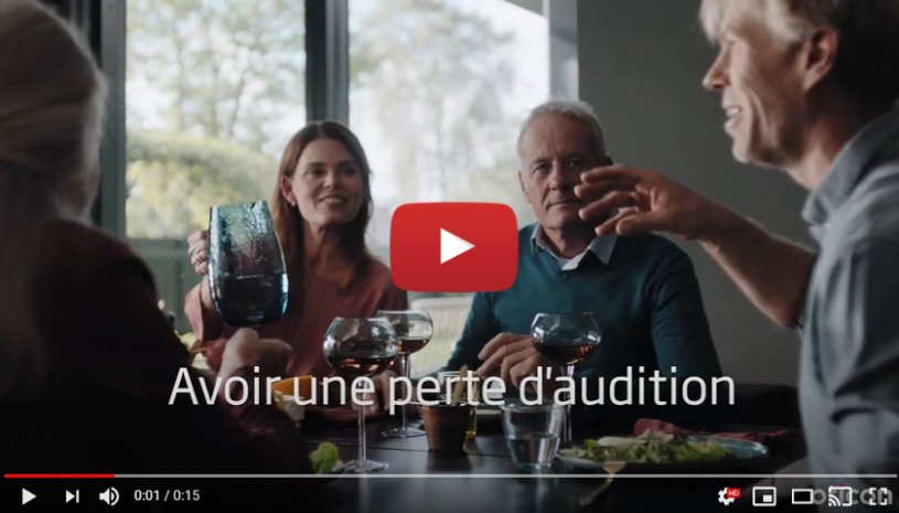 Vidéo "Oticon Brand Movie cutdown #4 - Dévouement envers les utilisateurs" de la marque OTICON