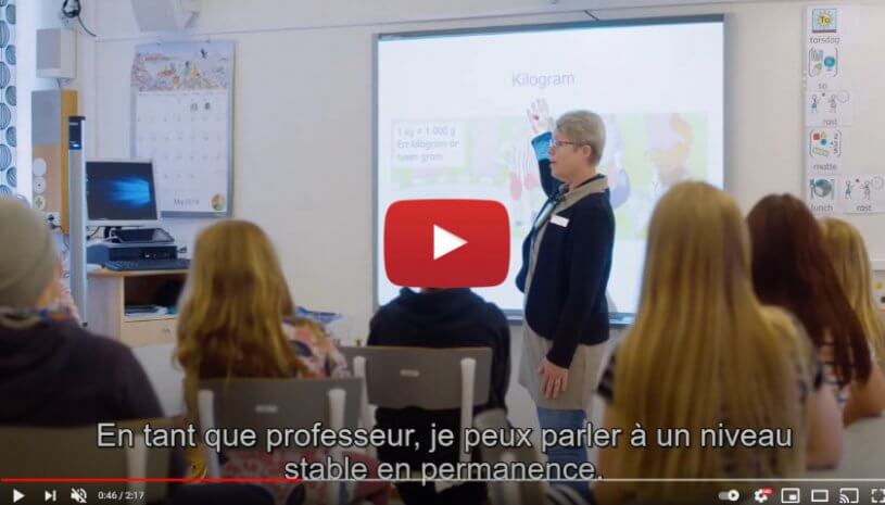 Vidéo "L'utilisation de Roger™ SoundField dans les salles de classe" de la marque PHONAK