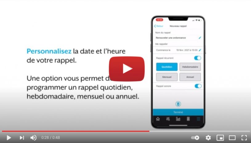 Vidéo "Starkey France - Appli Thrive - Rappels" de la marque STARKEY