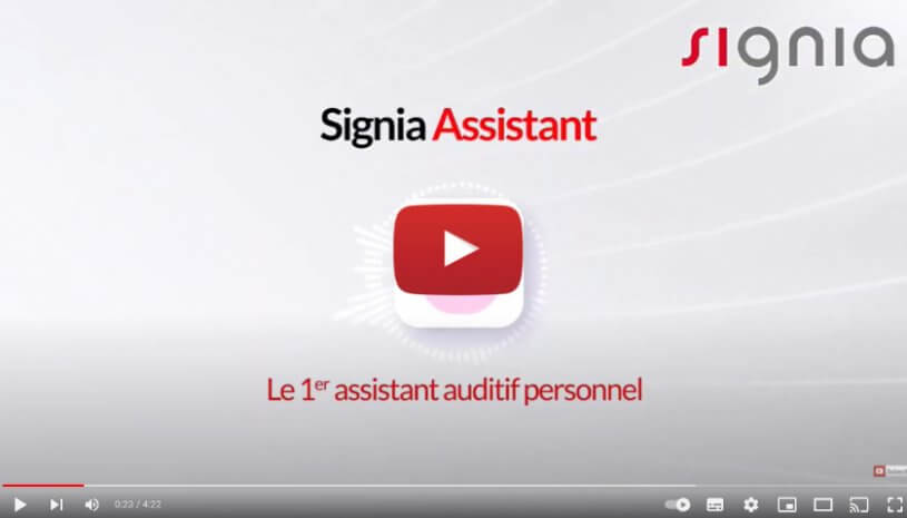 Vidéo "Signia Assistant : quel est son objectif ? (épisode 1/4)|Signia, aides auditives" de la marque SIGNIA