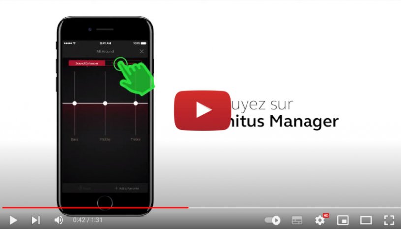 Vidéo "ReSound Smart 3D - Comment sélectionner les sons nature dans Tinnitus Manager" de la marque RESOUND
