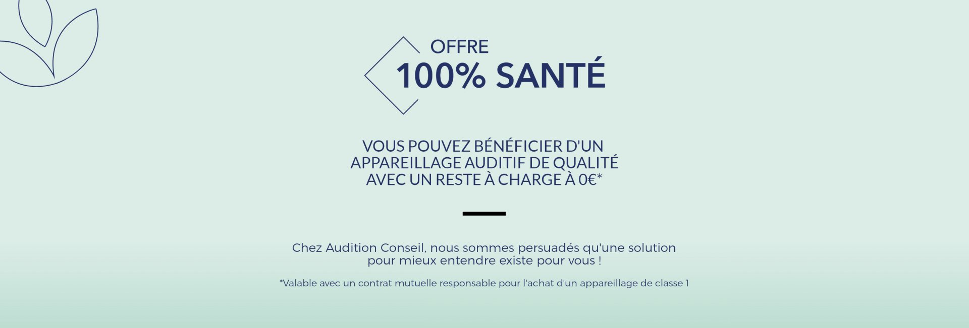 Appareils auditifs remboursés avec le 100% Santé