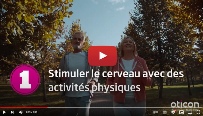 Vidéo : 3 astuces pour garder un cerveau en forme - Audition Conseil