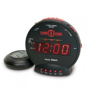 SONIC ALERT Réveil Vibrant Sonic Bomb SBB500